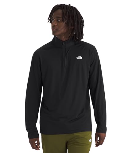 The North Face Men's Elevation 1/4 Zip, L, TNF Black