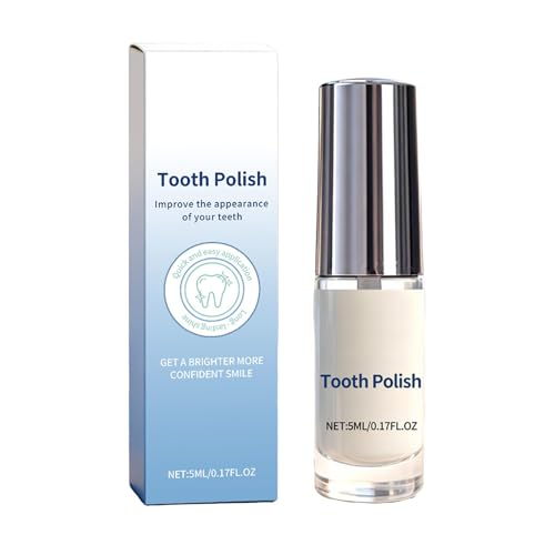 Tooth Polish – Vernice Sbiancante Naturale Per Denti, Vernice Sbiancante Per Denti Portatile A Lunga Durata, Ingredienti Attivi Naturali, Pasta Lucidante Dentale, Adatta Per Uomini E Donne (1pcs)