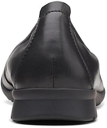Clarks Women's Jenette Ease Ballet Flat, Black, 6.5 Wide | Image 5