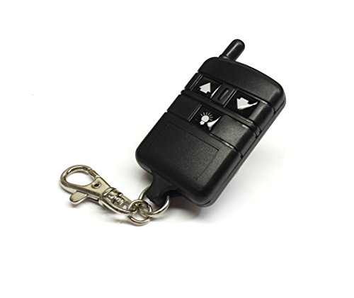 GAMA Electronics 3-Button Keyfob Transmitter with Light Icon