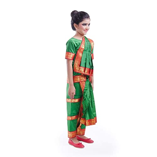 Image of Bharatnatyam readymade Dance dress for Girls and Women
