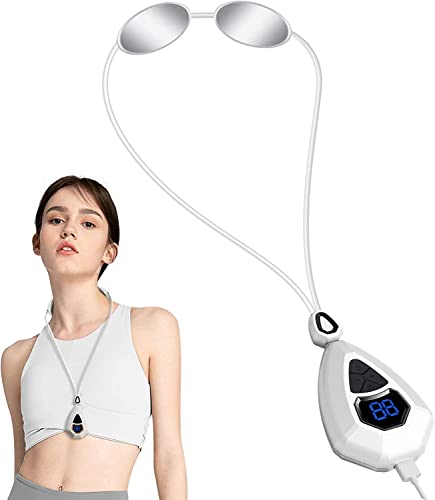 Masseur Cervical de Massage Nuque Chauffant, Mini Masseur Portatif De Colonne Cervicale, Masseur cervical Chauffant Portable avec 5 modes pour Soulager la Fatigue du cou et des épaules Cover