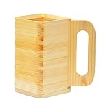 Koji USA Masu Beer Mug – Traditional Hinoki Cypress Wooden Beer Cup – Made in Japan