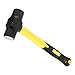 MAHIONG 3 PCS 4lbs Sledge Hammers with Shock Absorption Handles, 16 Inch 4 Pound Hand Sledge Hammer, High Impact Tool Sledge Hammers for Dismantling, Fixing, Knocking