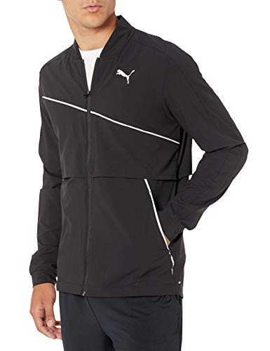 PUMA Men's Ultra Running Jacket, Black, MD