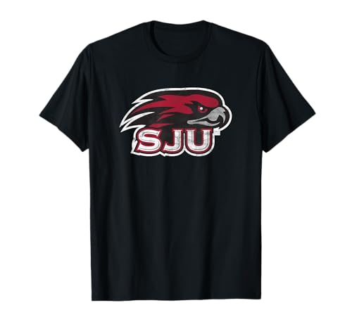 Saint Josephs University Hawks Distressed Primary T-Shirt