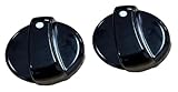 Reemplazo de Perilla de Estufa de Gas con Botón de Encendido Integrado, for Estufas de Gas Natural y Gas Licuado(2pcs)