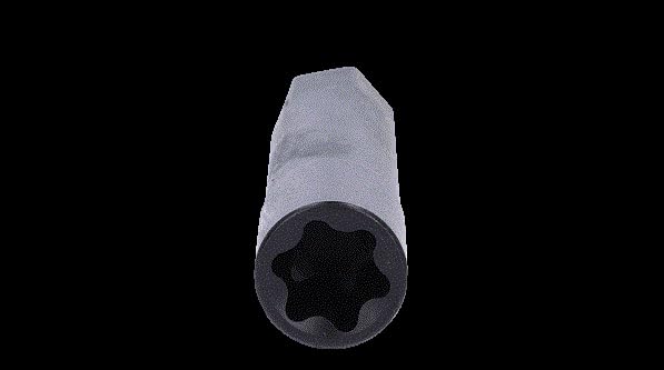 Embout de force Torx-E E22 KS TOOLS anti-ripage pour vis foirées longueur 107mm