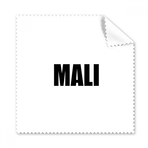Cadeau tissu de nettoyage Mali noir pour écrans tactiles et lunettes de vue