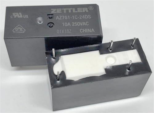 Relais AZ761-1C-24DS commuteur 24V 10A haute fiabilité à 5 broches