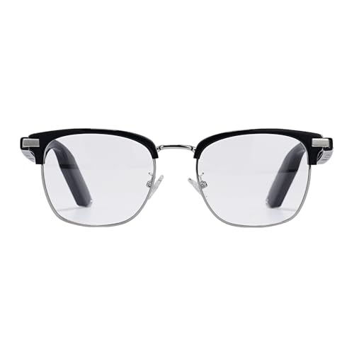 AI Smart Glasses with Bluetooth Safety Glasses For Work Face-to-Face AI Wireless Translation Glasses & Call Translation for Hands-Free Music Playback and Calls.Audio glasses.UV Protection,Waterproof.