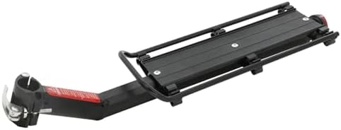 Bike Cargo Rack Rear Bike Rack Quick Release Cycling Aluminium Alloy Luggage Carrier Racks w/Reflector Cycling Bag Stand Holder