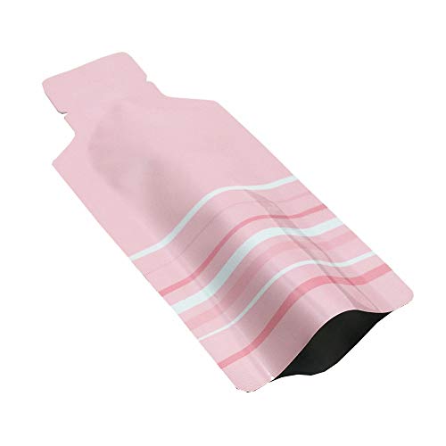 PABCK 100pcs Mylar Cosmetic Storage Bags 1.97x4.33in