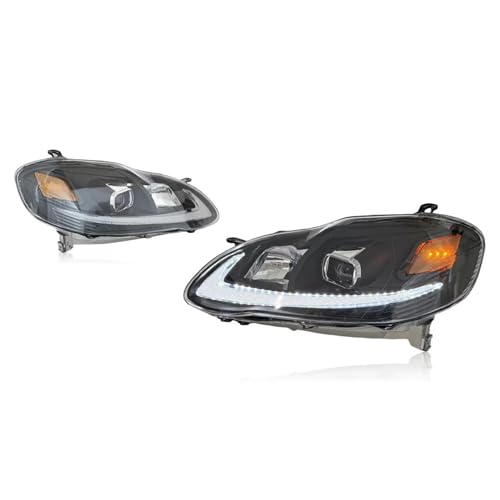 Phares Toyota Corolla 2003-2008 USA pour remplacer des optiques jaunis