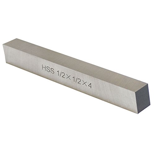 5 Pc 1/2'' x 1/2'' x 4'' HSS Puntas Herramienta Cuadradas miniatura 2