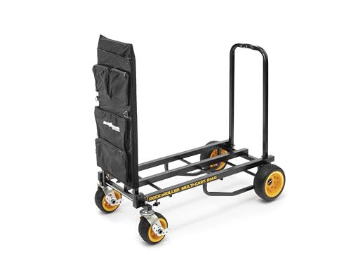 Rock-N-Roller Large Multi-pocket Tool/Accessory Bag fits R14, R16, R18 Multi-Carts,Black