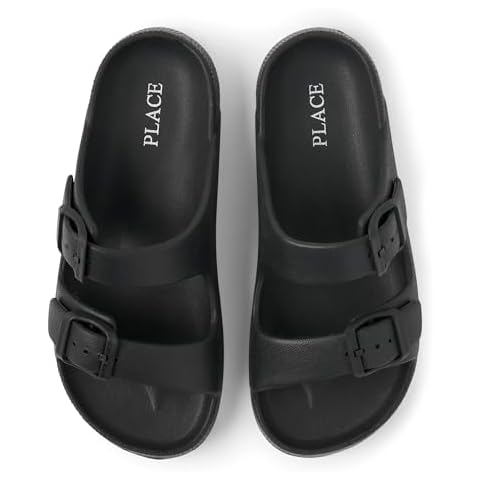 The Children's Place Double Buckle Slip On Sandals Cover