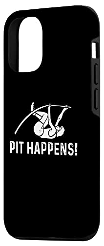 iPhone 12/12 Pro pit happens Design for a pole vault fans Case
