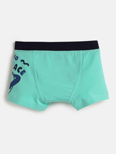 Image of mackly Boys Printed Boxer Underwear | Soft Cotton Stretchable Innerwear | No Ride-Up Design | Skin-Friendly for Kids | Pack of 3