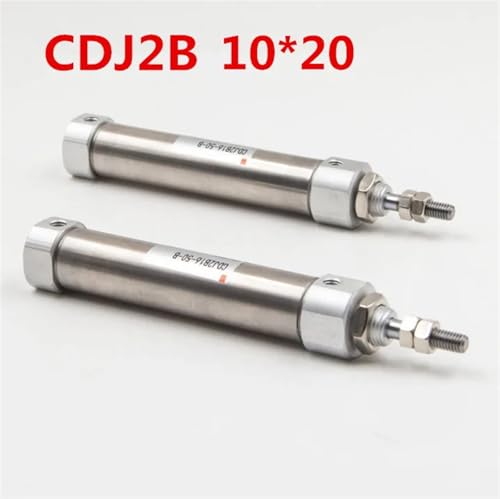 Cilindro neumático mini CDJ2B con diámetro de 10 mm y carrera de 20 mm 3