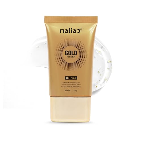 Image of Maliao 24K Gold Gel Primer 40ml - Luxe Makeup Base for Radiant Skin