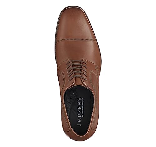 Johnston & Murphy Mens Novick Cap Toe Tan 9M3