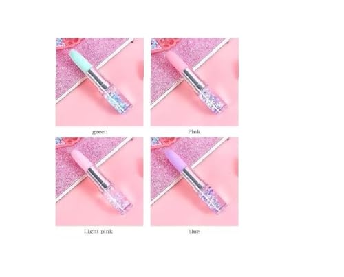Image of ECLET Glitter Lipstick Pen Set (Pack of 12) - Cute Fancy Ball Pens for Kids, Smooth Writing Stationery, Lipstick Shape Novelty Pens for School, Return Gifts & Party Favors-T