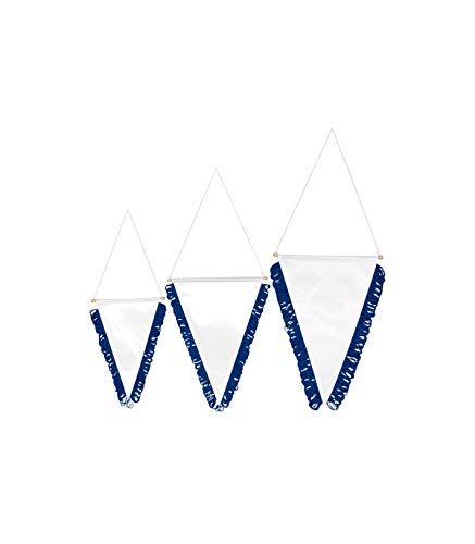 Grupo K-2 Wonduu Banderín Triangular Para Sublimación Azul 200 X 130 Mm