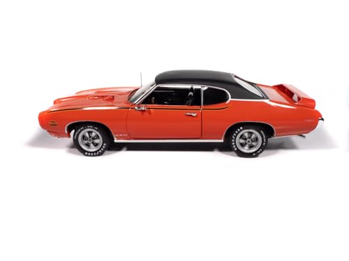 Modelo a escala 1:18 Coche 1969 GTO Judge Rojo miniatura 5