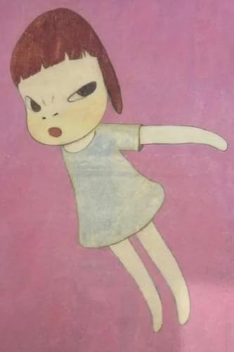 Affiche Yoshitomo Nara Fille Volante cadeau original pour passionné d'art japonais