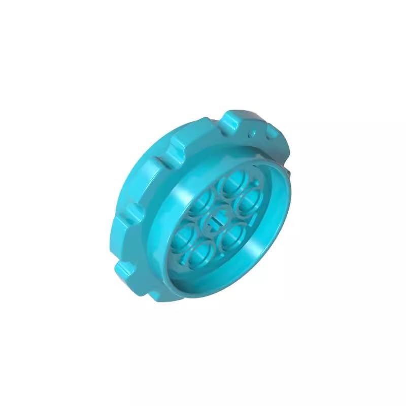 57519 Wheel Technic Tread Sprocket Wheel Large, Medium Azure, 10 PCS — image 1