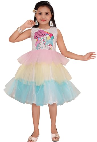 Image of My Lil Princess Girls' Rain Bow Unicorn