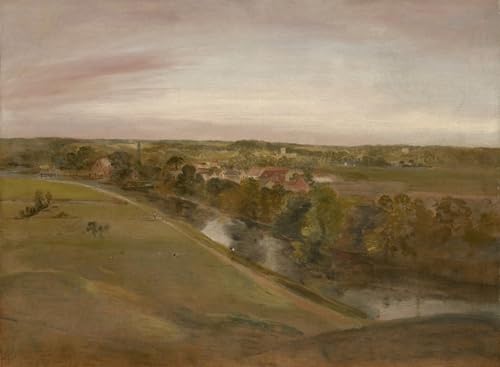 Affiche Murale John Constable Sainte Marie des Combes Poster Art 60x90cm