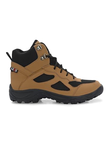 Image of Leo Men's Waterproof Non-Slip Lightweight Outdoor High Top Ankle Boots For Men