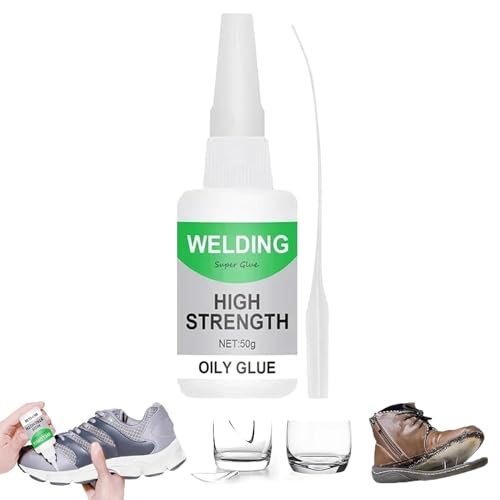 Universal Super Glue, 50g High Strength Welding Oily Glue, jo[TX[p[ڒ܁A^CACAKXAAvX`bNAA؂̂߂50gxnږڒ܁A@\nڃX[p[