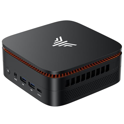 NiPoGi Pinova P1 Mini PC AMD Ryzen Embedded R2544(4C/8T, Max 3.7GHz),16GB DDR4,256GB NVMe SSD(Max 4 TB), Triplo Display 4K UHD (HDMI 2.0/DP 1.4/Type-C) WiFi 5 BT 4.2 Ufficio/Casa/Scuola/Multimedia