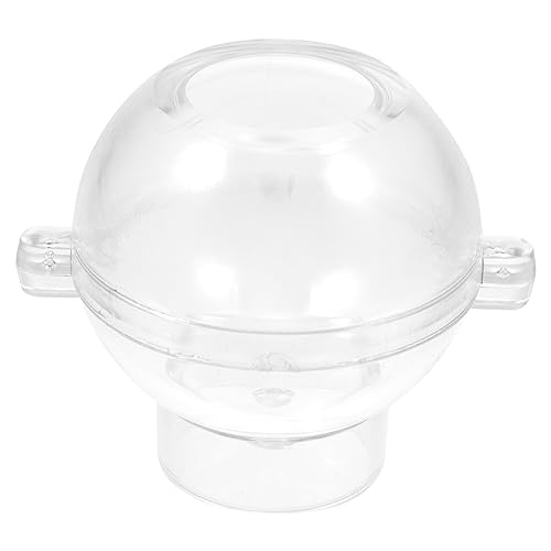 BEBEMOKO 2piezas Molde De Vela Esférico De Plástico Molde Para Velas Aromáticas Resistente Altas Temperaturas Para Manualidades y Creaciones Únicas