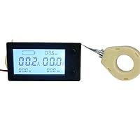 DC0-300V 0-400A Misuratore di tensione corrente digitale isolato