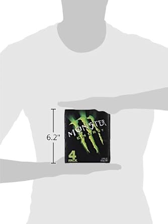 Monster Energy, Original, 16 fl oz, 4 Pack