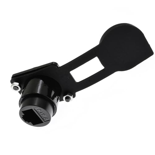 Adaptador de montaje panel RJ45 hembra a hembra 5 unidades miniatura 5