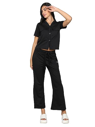 Image of CHKOKKO Women Jogging Suit Casual Summer Track Suit Co-Ord Set