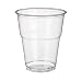 Produktbild Papstar Kaltgetränkebecher / Bierbecher "Pure" (70 Stück) 0.3 l, Durchmesser 9.5 cm, Höhe 11 cm, aus Bio-Kunststoff (PLA ), glasklar mit Schaumrand und Füllstrich, #16174