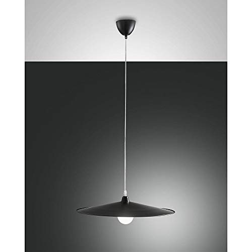 Fabas Luce Kasa E27 Pendelleuchte E27 1X60W Metall Schwarz