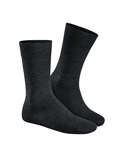 Hudson Herren Relax Klima Socken, Schwarz (Black 0005), 47-50