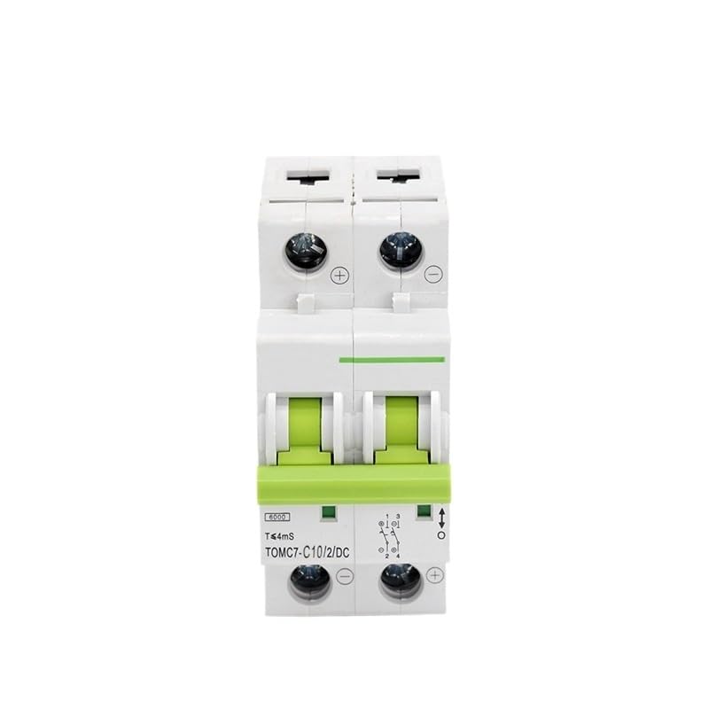 Disjoncteur miniature CC bipolaire 63A certifié CE CB pour sécuriser l'installation solaire