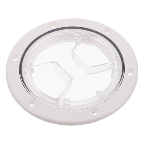 Toddmomy Deck Hatch Yacht Kayak Boat Cover Accessory Protection Round Hole Plate Outlet Box Truck