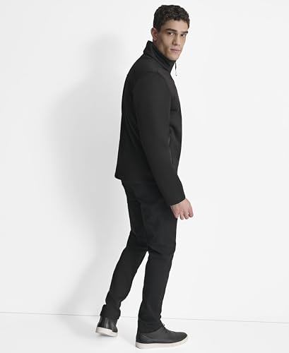 Image of DKNY Men's Water Resistant Soft Sweater Fleece Jacket
