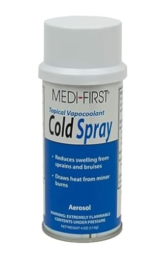 Cold Spray Fast, Temporary Cooling In A Spray. A Topical Coolant That Evapora...