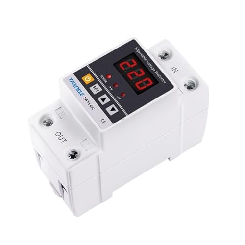 Relé de protección de 63A y 220V con reconexión de recuperación ajustable automática