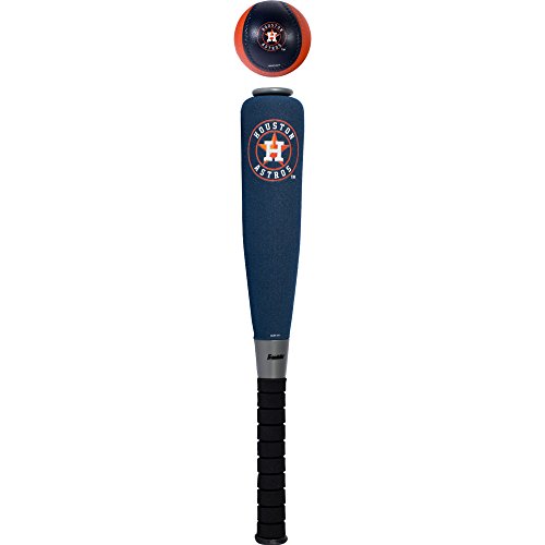Image of MLB Houston Astros Team Jumbo Foam Bat and Ball Set, 21-Inch, Blue